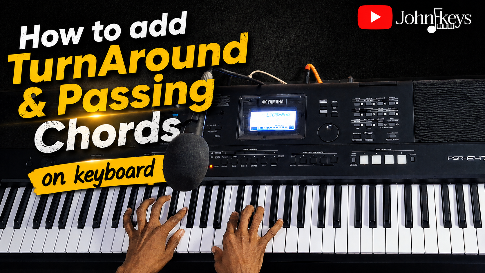 TurnAround and Passing Chord Progression