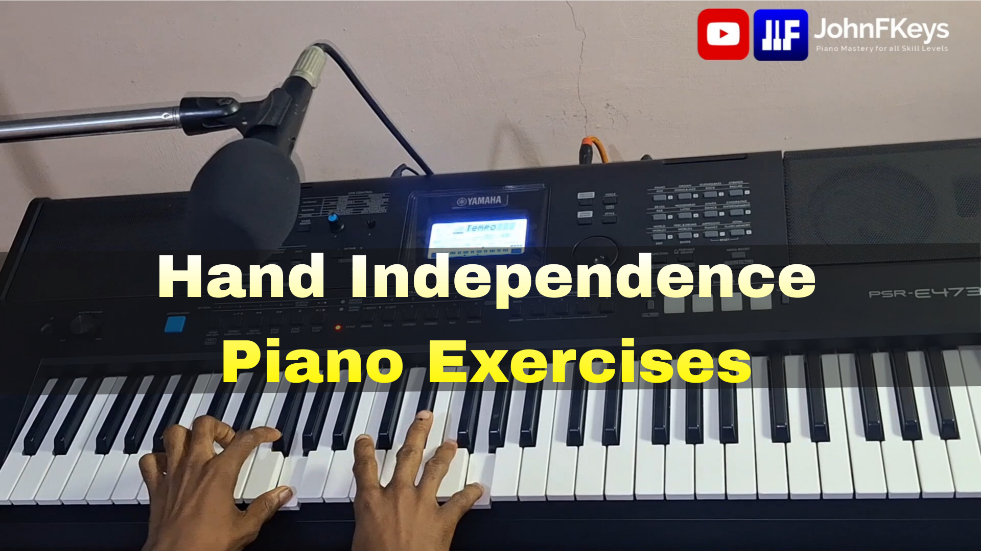Hand Independence Piano Exercise